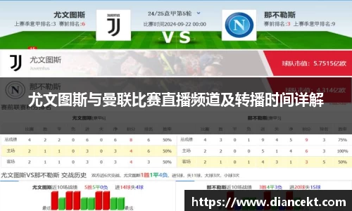 尤文图斯与曼联比赛直播频道及转播时间详解